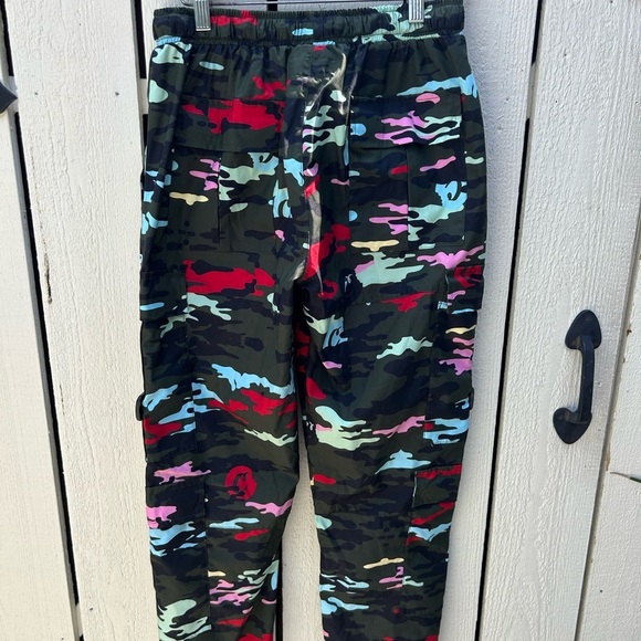 Cookies Camo Jogger Pants Cargo Pants Cargo Pockets Athleisure S1ze Small - Picture 4 of 5